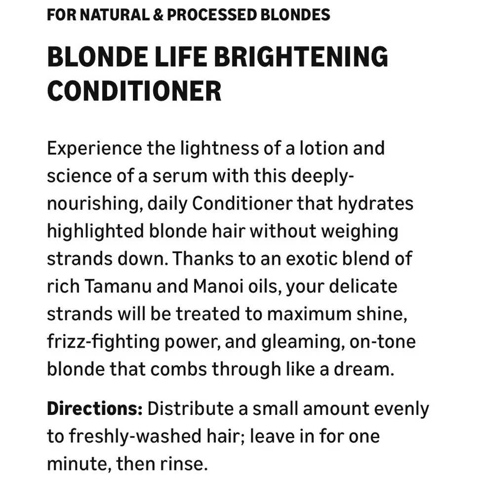 Joico Blonde Life Brightening Conditioner